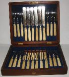 Silver & Bone Cutlery Canteen