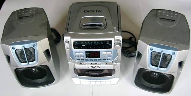 JMB Stereo Radio/Cassette/CD
