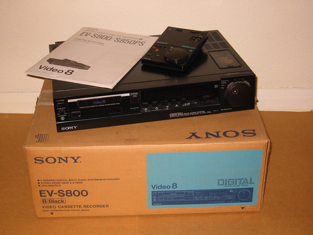Sony EV-S800 Video 8 VCR